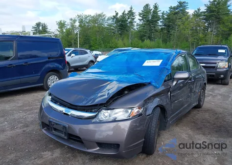 2010 Honda Civic Lx z USA, uszkodzony, nr VIN 2HGFA1F5XAH558016